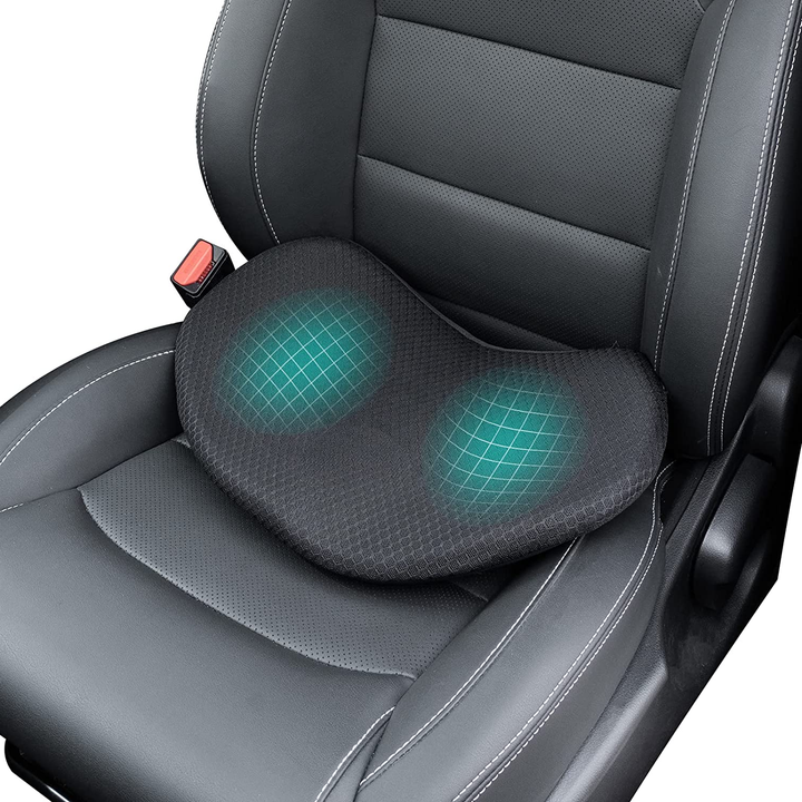 Lisslune | Car Seat Booster Cushion – Memory Foam Height & Comfort Support