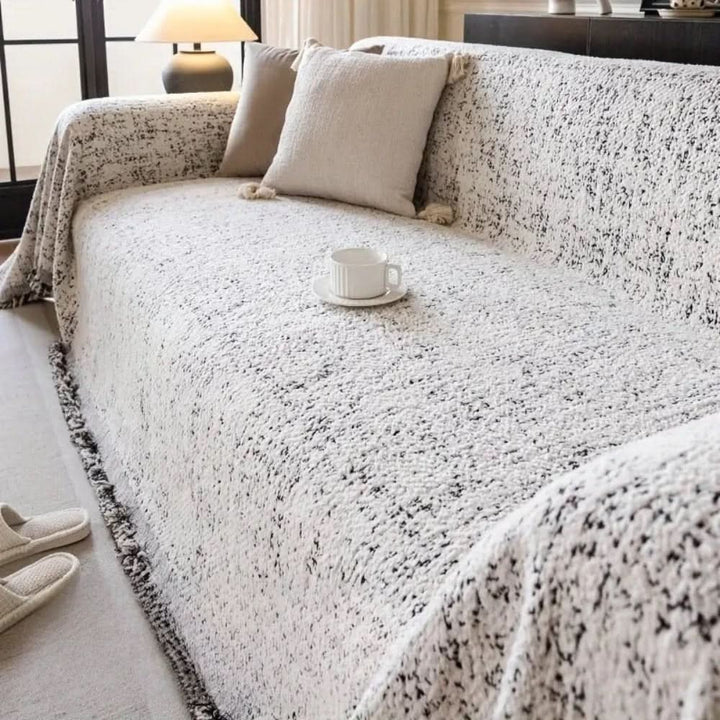 Lisslune | Reversible Microfiber Sofa Cover, Non-Slip and Easy to Care for