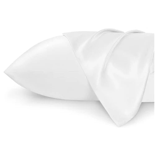 Lisslune | Silk Pillowcase – 100% Real Mulberry Silk for Hair & Skin – Cooling, Frizz-Free & Anti-Wrinkle Pillowcase UK