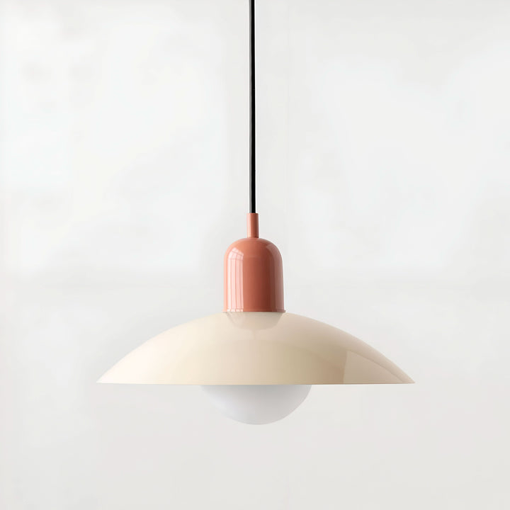 Lisslune | Modern Macaron Bauhaus Pendant Light – Iron Shade