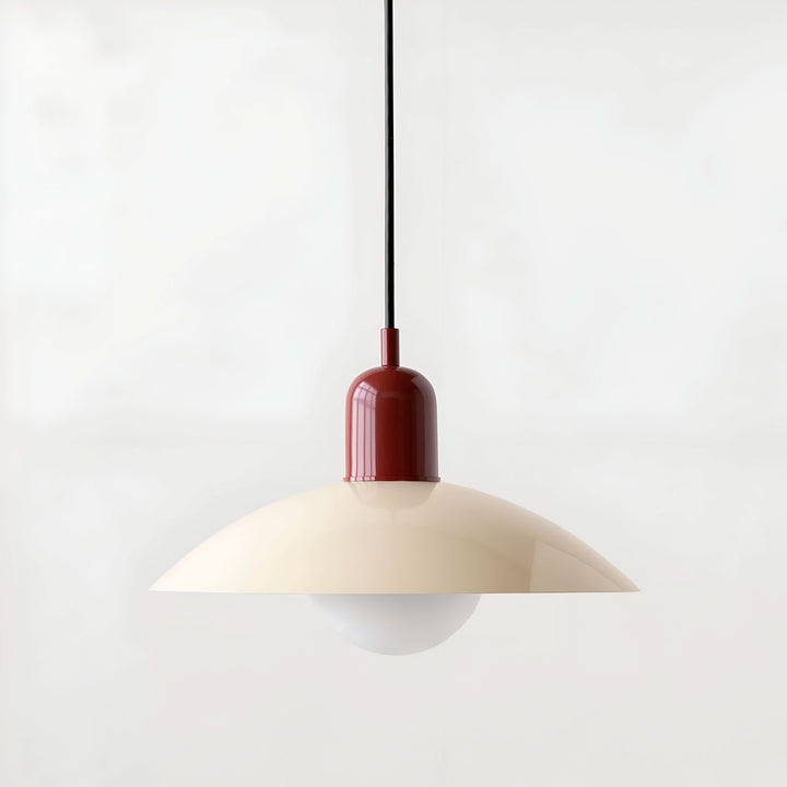Lisslune | Modern Macaron Bauhaus Pendant Light – Iron Shade