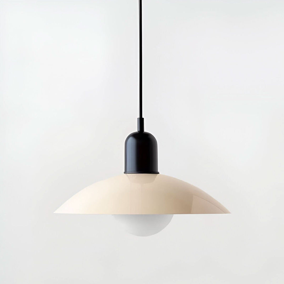 Lisslune | Modern Macaron Bauhaus Pendant Light – Iron Shade