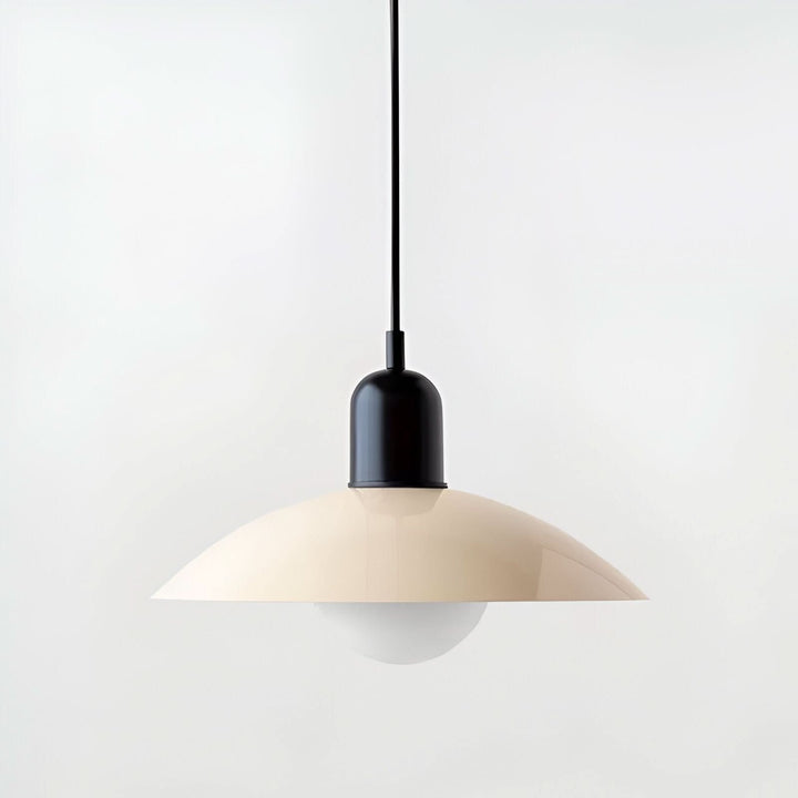 Lisslune | Modern Macaron Bauhaus Pendant Light – Iron Shade
