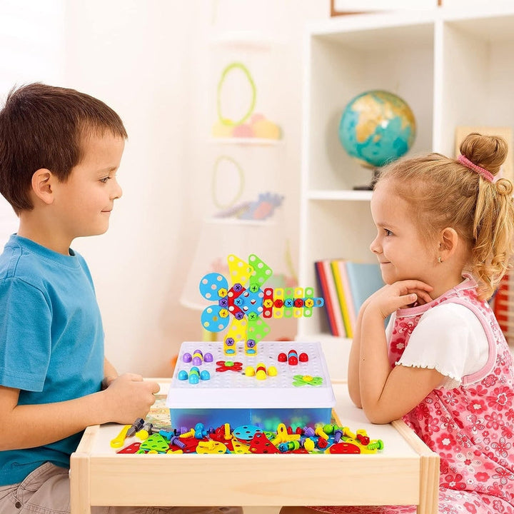 Lisslune | DrillMaster - Construction kit with toy drill for young engineers