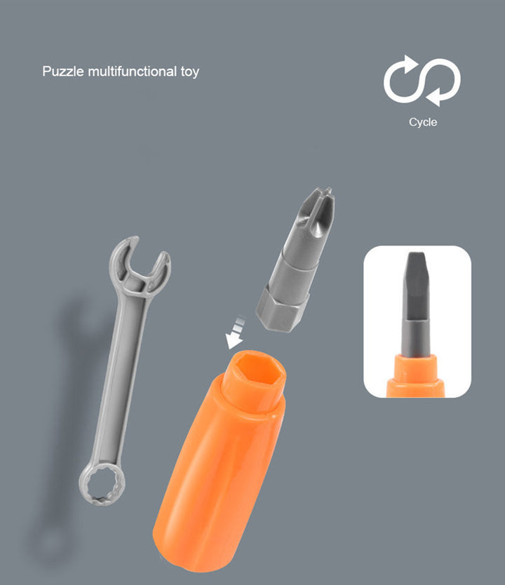 Lisslune | DrillMaster - Construction kit with toy drill for young engineers