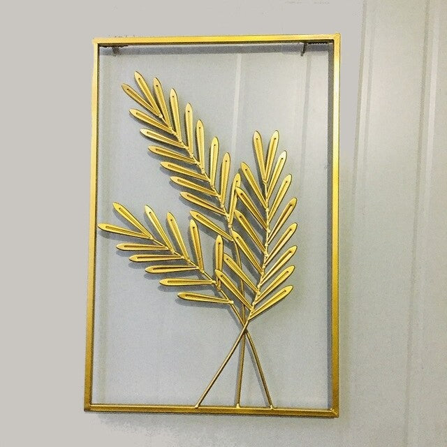 Lisslune | LuxiLeaf - Golden Wall Decoration