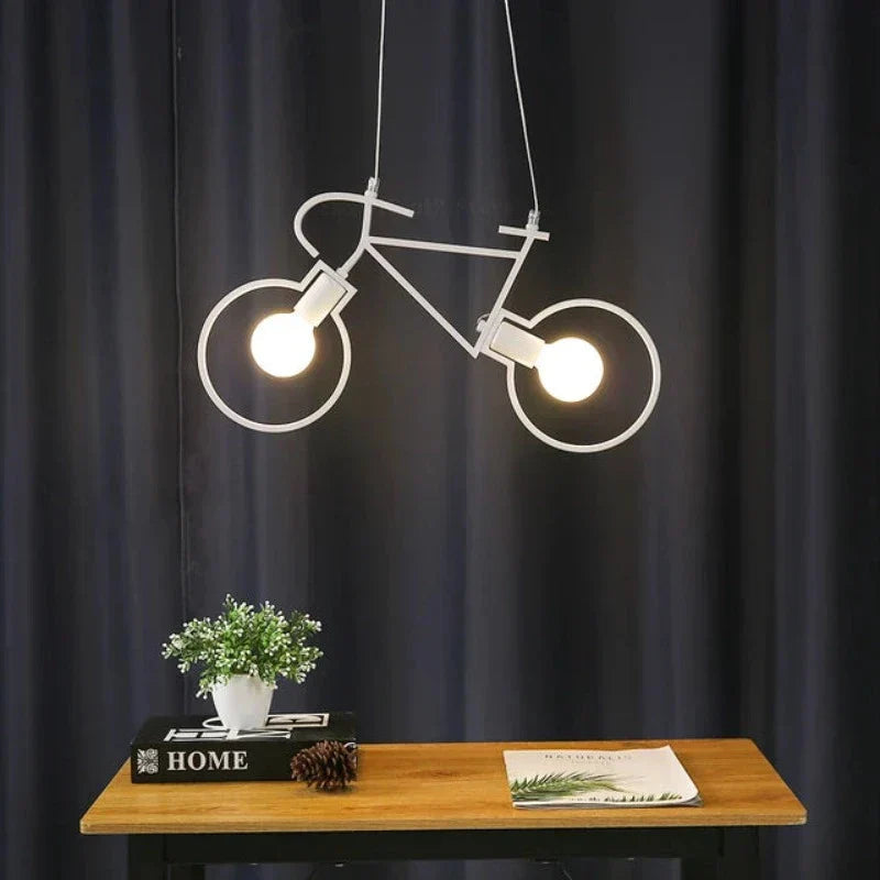 Lisslune | CycleGlow – Bike-inspired pendant light