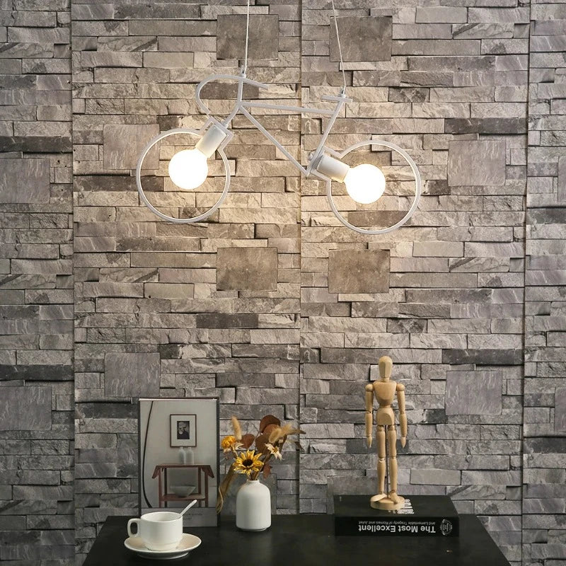 Lisslune | CycleGlow – Bike-inspired pendant light