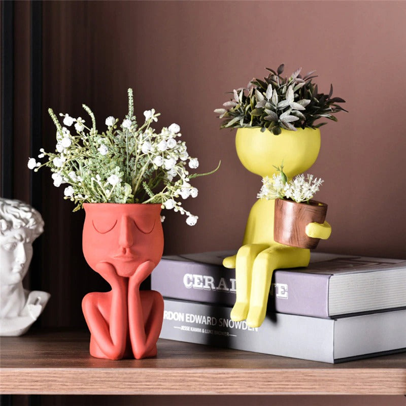 Rynx Cute Mini Cactus Succulent Plant Pot