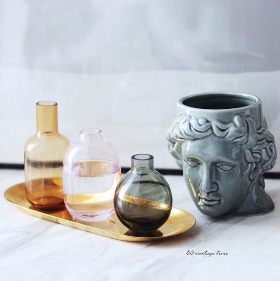 Lisslune | Ceramic Antique Greek Head Mug