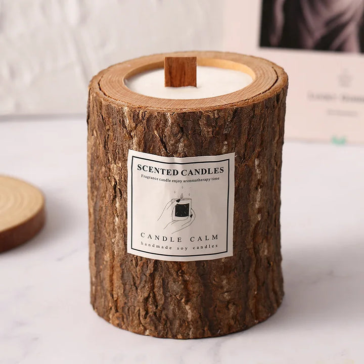 Lisslune | Scented candle in trunk | Mood-enhancing and wonderfully scented scented candle