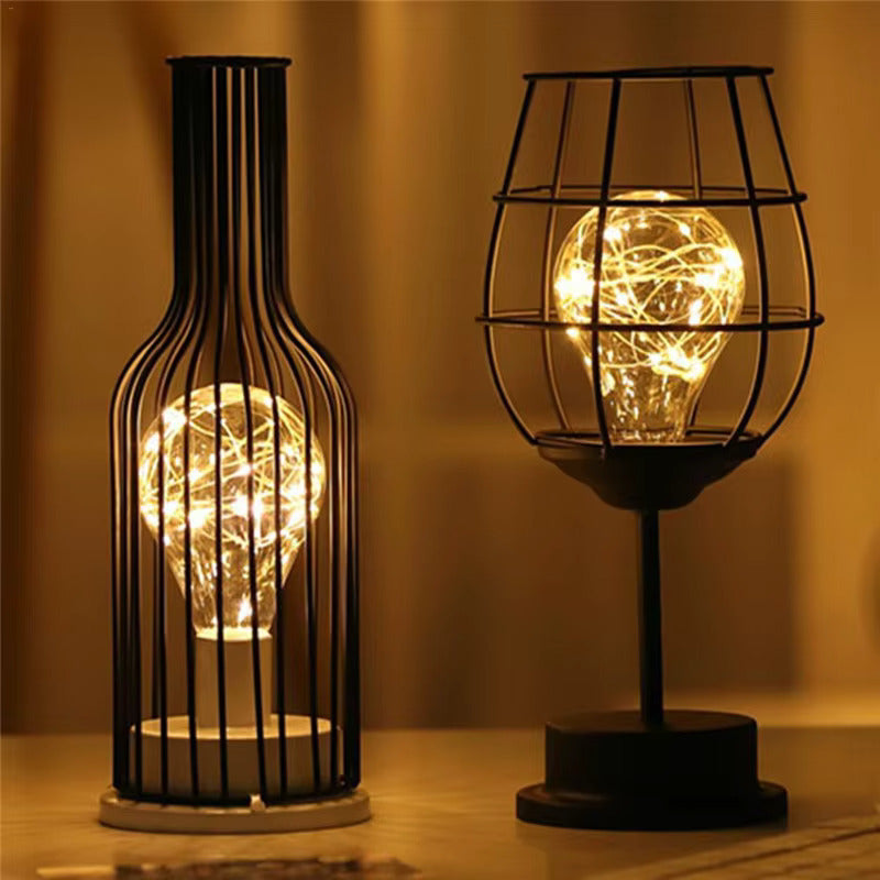 Lisslune | Lumineux Cordless Ambient Lamp Set – 3 Unique Wine-Inspired LED Table Lights