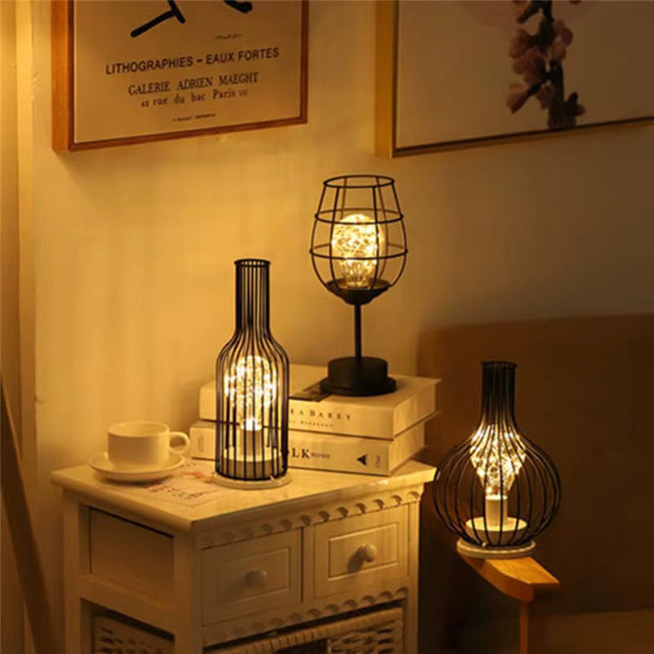 Lisslune | Lumineux Cordless Ambient Lamp Set – 3 Unique Wine-Inspired LED Table Lights