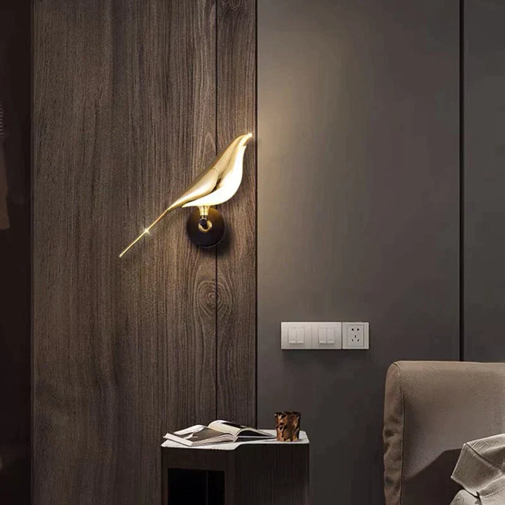 Lisslune | Modern Bird Wall Lamp - AviaryGlow