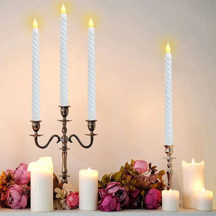 Lisslune | GlowFlame - 3D Effect LED Christmas Candles