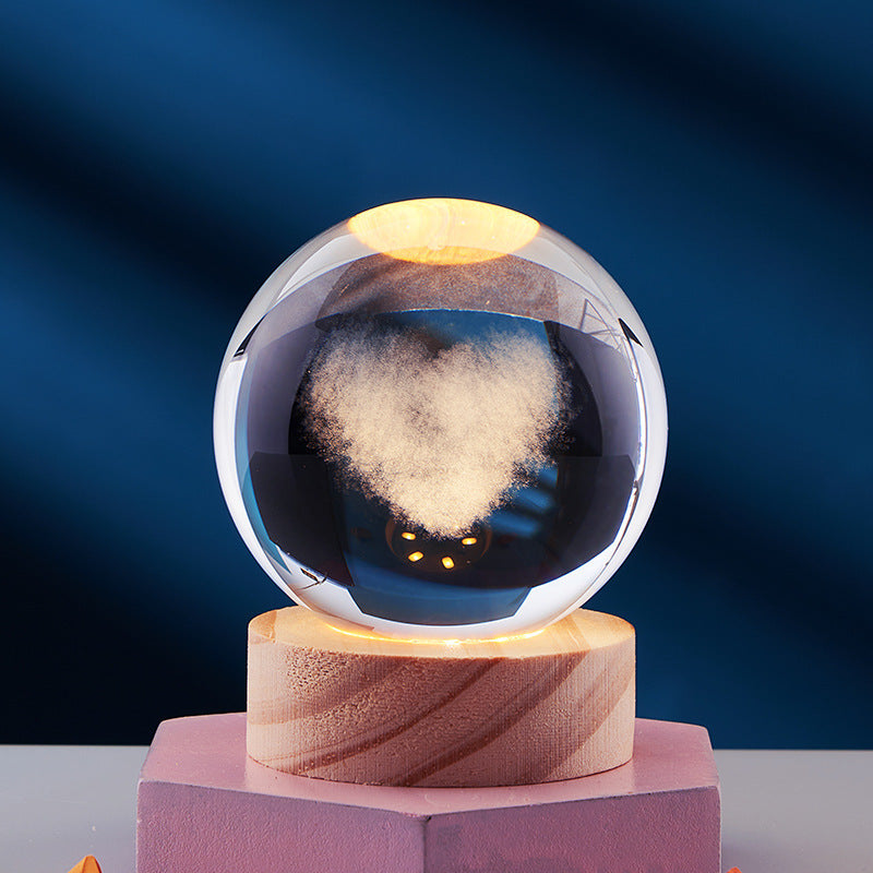 Lisslune | DreamSphere - 3D Night Lamp with Magical Effect
