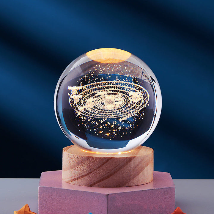 Lisslune | DreamSphere - 3D Night Lamp with Magical Effect