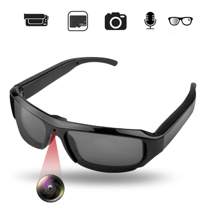 Lisslune | Visionara™ | 1080P Smart Glasses with HD Video Recording | Wearable Camera for Outdoor Adventures & Everyday Use