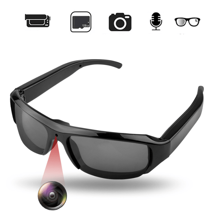 Lisslune | Visionara™ | 1080P Smart Glasses with HD Video Recording | Wearable Camera for Outdoor Adventures & Everyday Use