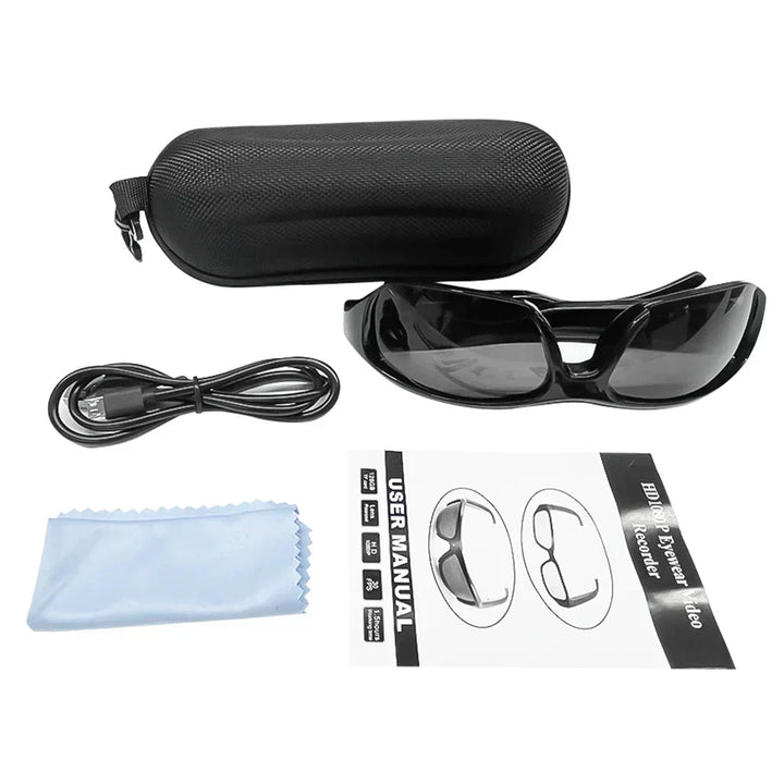 Lisslune | Visionara™ | 1080P Smart Glasses with HD Video Recording | Wearable Camera for Outdoor Adventures & Everyday Use