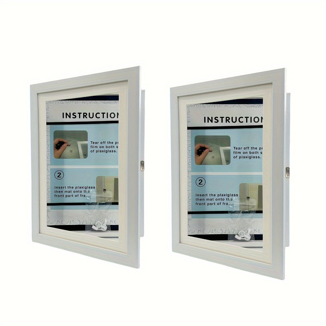 Lisslune | SnapFrame - Set of 2 Magnetic Picture Frames