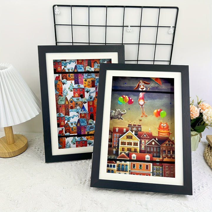Lisslune | SnapFrame - Set of 2 Magnetic Picture Frames