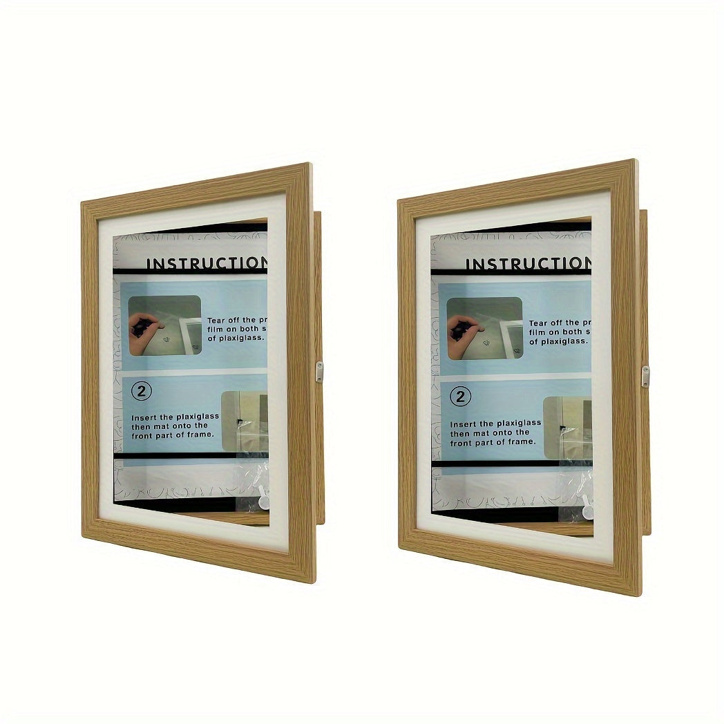 Lisslune | SnapFrame - Set of 2 Magnetic Picture Frames