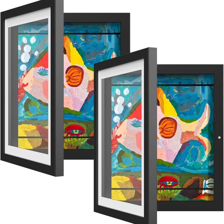 Lisslune | SnapFrame - Set of 2 Magnetic Picture Frames