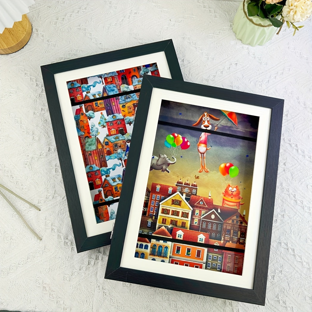 Lisslune | SnapFrame - Set of 2 Magnetic Picture Frames