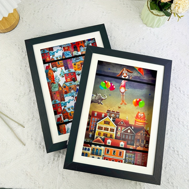 Lisslune | SnapFrame - Set of 2 Magnetic Picture Frames