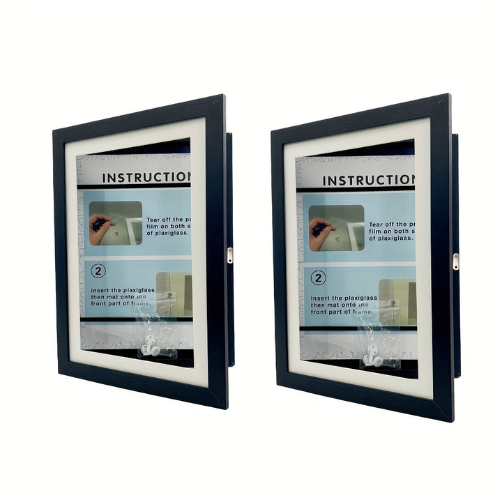 Lisslune | SnapFrame - Set of 2 Magnetic Picture Frames