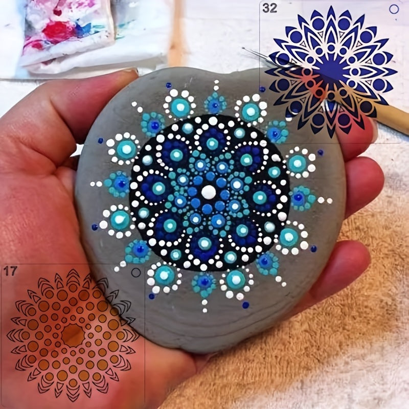 Lisslune | StencilWorks - 48 Templates for Stone & Wood Creations