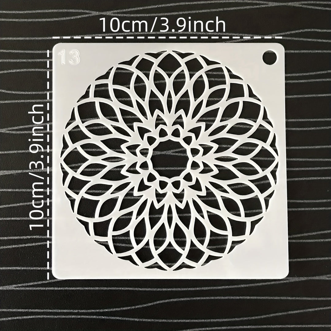 Lisslune | StencilWorks - 48 Templates for Stone & Wood Creations
