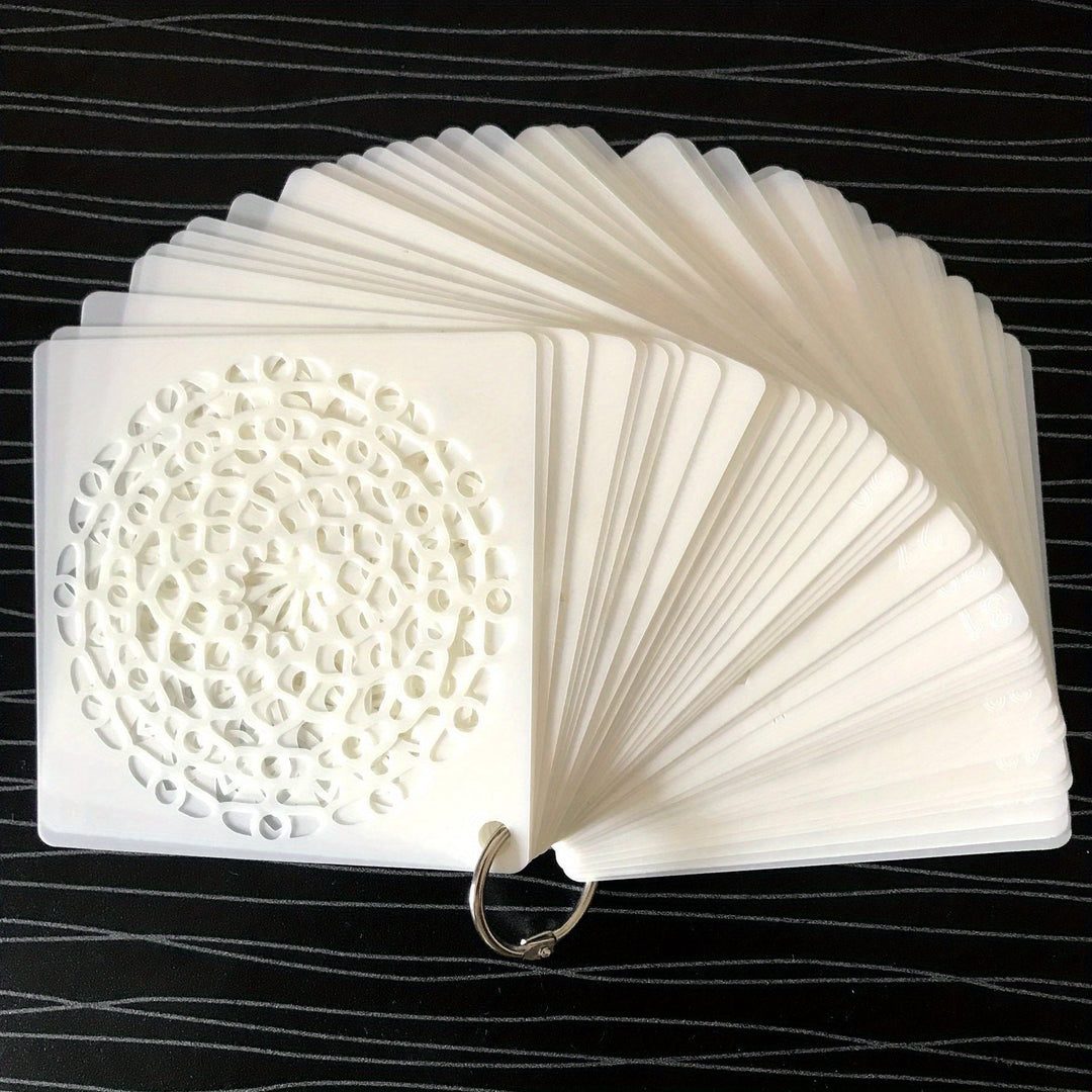 Lisslune | StencilWorks - 48 Templates for Stone & Wood Creations