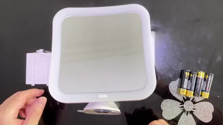 Lisslune | GlowSnap - Makeup Mirror with Touch Control and Suction Cup