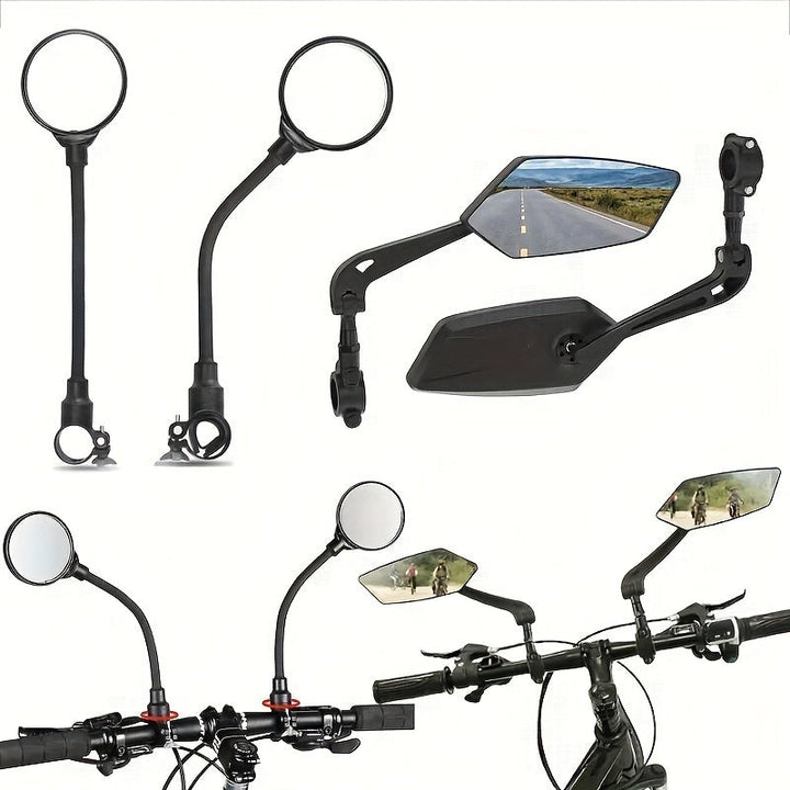 Lisslune | SafeView - Dual HD Bike Mirrors