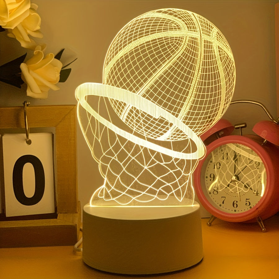 Lisslune | HoopShine - USB Basketball Illusion Light
