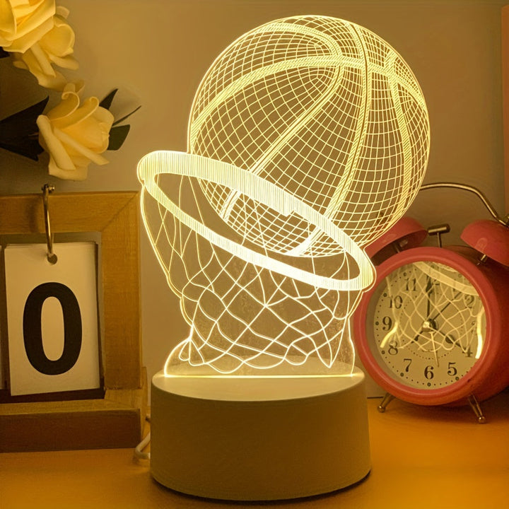 Lisslune | HoopShine - USB Basketball Illusion Light