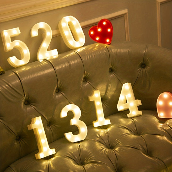 Lisslune | LetterGlow - Wireless LED Letter Lamp for Unique Style