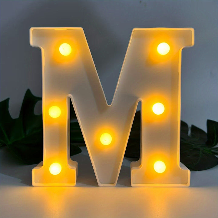 Lisslune | LetterGlow - Wireless LED Letter Lamp for Unique Style