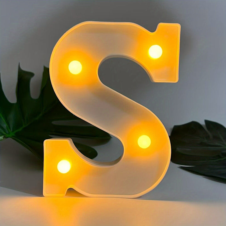Lisslune | LetterGlow - Wireless LED Letter Lamp for Unique Style