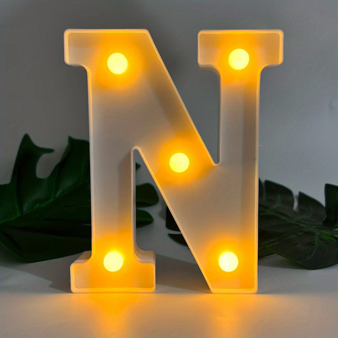 Lisslune | LetterGlow - Wireless LED Letter Lamp for Unique Style