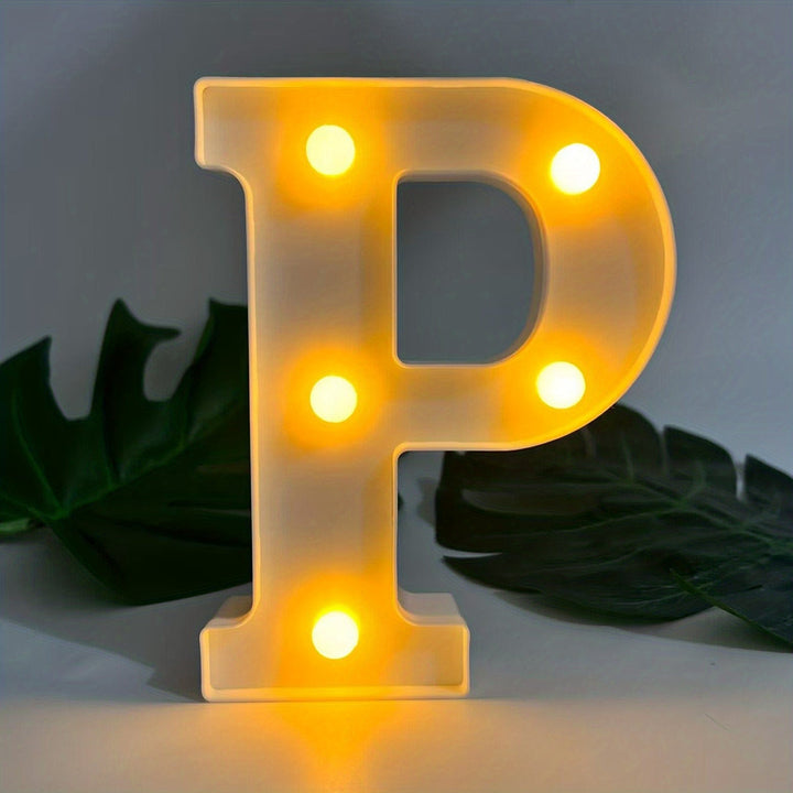 Lisslune | LetterGlow - Wireless LED Letter Lamp for Unique Style