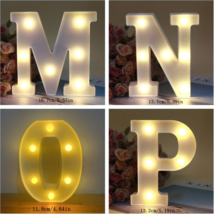 Lisslune | LetterGlow - Wireless LED Letter Lamp for Unique Style