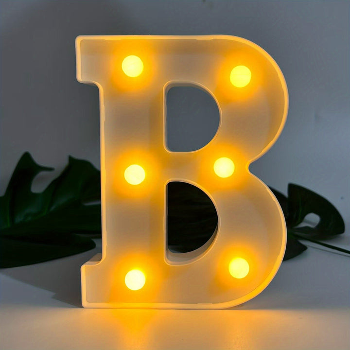 Lisslune | LetterGlow - Wireless LED Letter Lamp for Unique Style