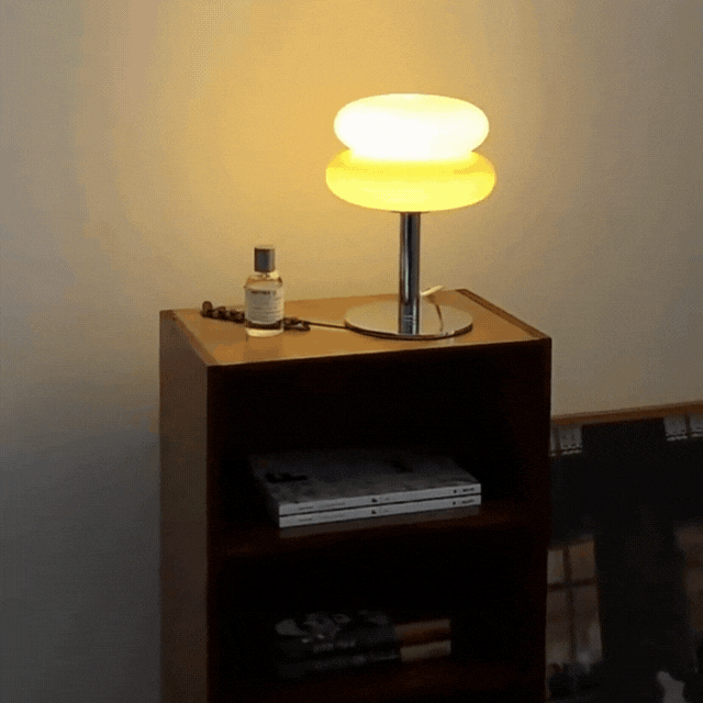 Lisslune | GlamoraLite - Elegant Glass Table Lamp for Your Interior