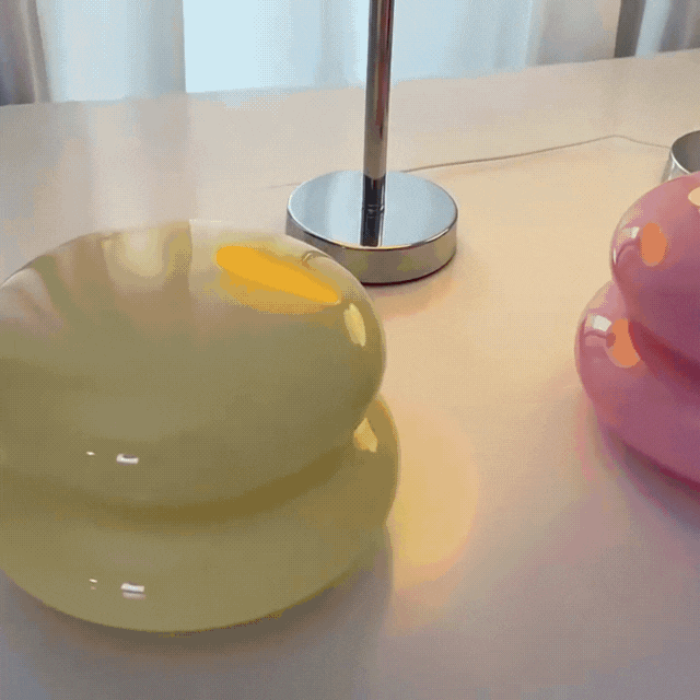 Lisslune | GlamoraLite - Elegant Glass Table Lamp for Your Interior