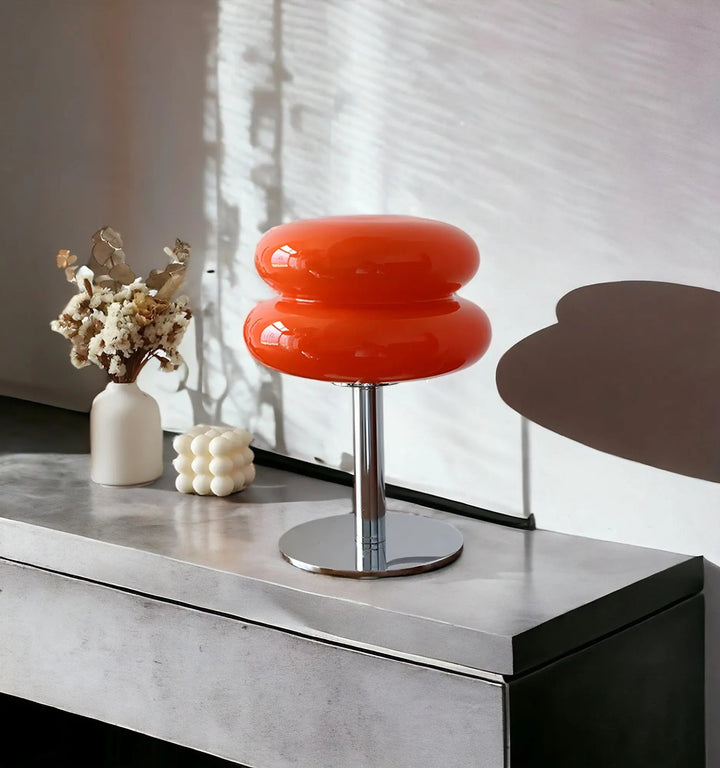 Lisslune | GlamoraLite - Elegant Glass Table Lamp for Your Interior