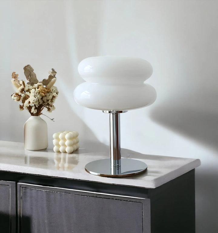 Lisslune | GlamoraLite - Elegant Glass Table Lamp for Your Interior