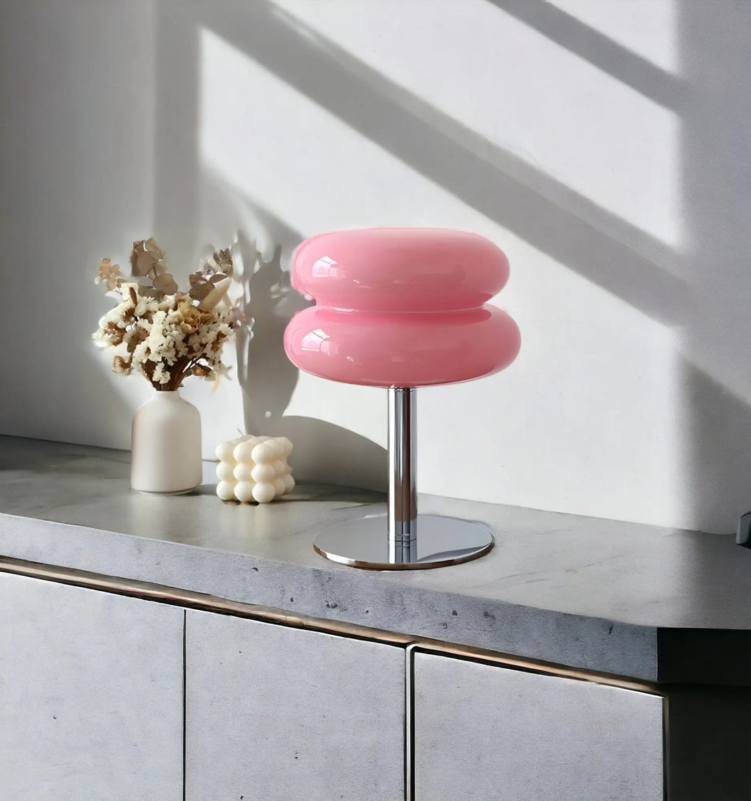 Lisslune | GlamoraLite - Elegant Glass Table Lamp for Your Interior